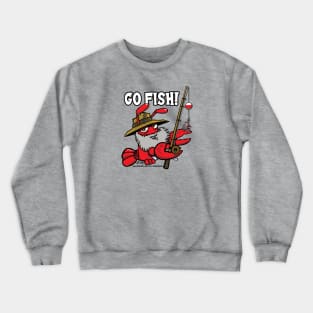 Lil' Lobster Whisk'ahs Goes Fishin' Crewneck Sweatshirt